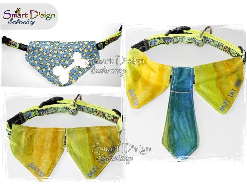 LICENCE for BLANK ITH DOG BANDANA COLLAR BIB Set