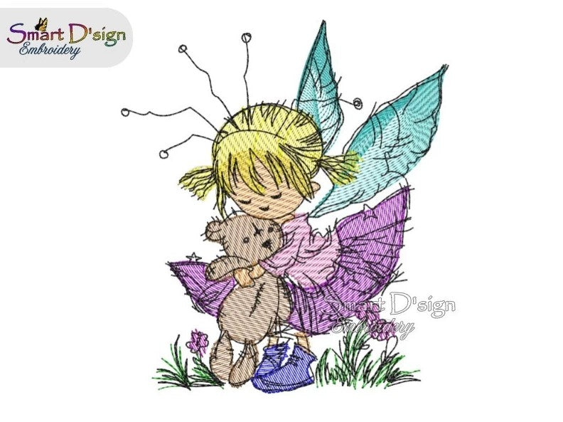 LITTLE DAISY Doodle Garden Fairy