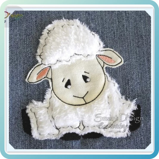 LOCKIE THE SHEEP / Lamb Applique