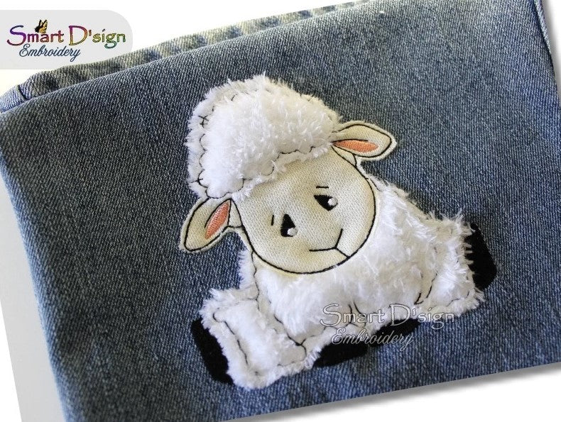 LOCKIE THE SHEEP / Lamb Applique