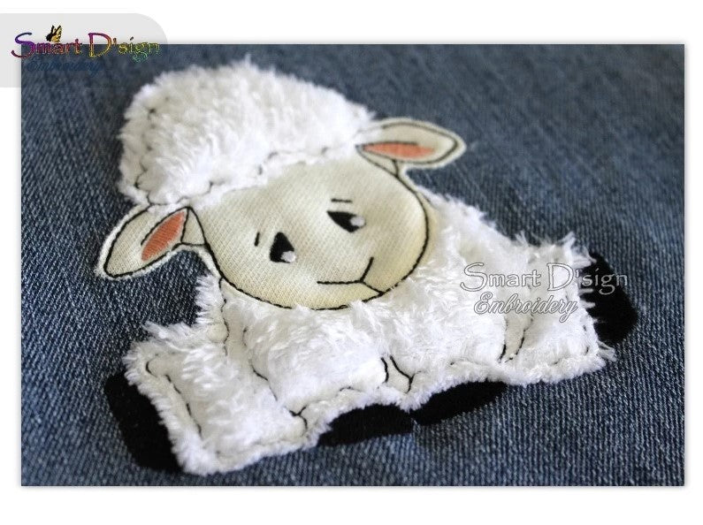 LOCKIE THE SHEEP / Lamb Applique