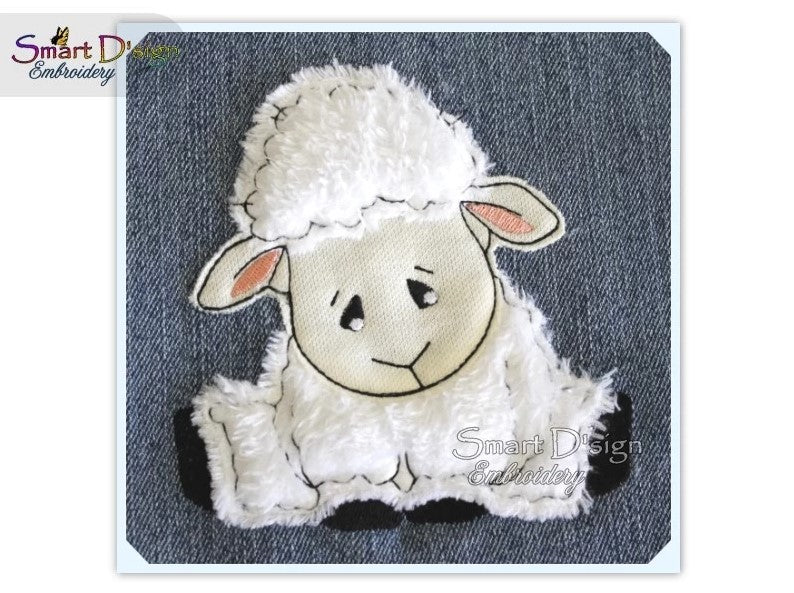 LOCKIE THE SHEEP / Lamb Applique