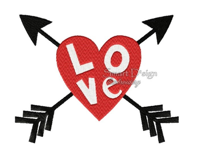 LOVE HEART with ARROWS