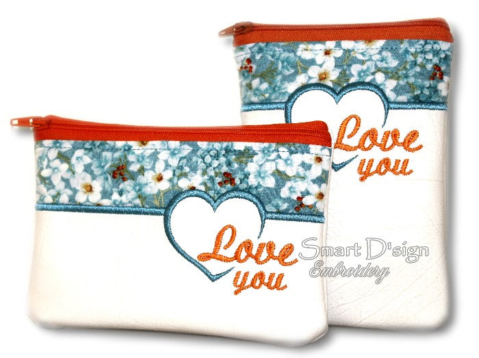 ITH Silhouette Tasche HERZ Love You