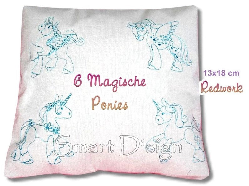 MAGISCHE PONIES REDWORK Set