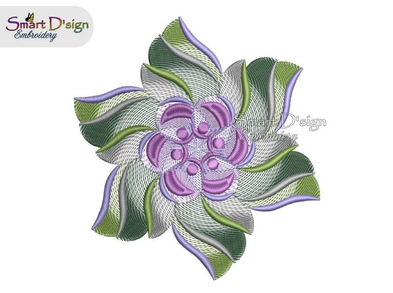 WIND WHEEL FLOWER 03 MANDALA