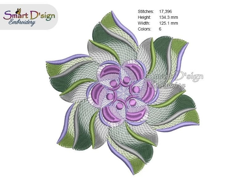 WINDRAD BLUMEN MANDALA 03