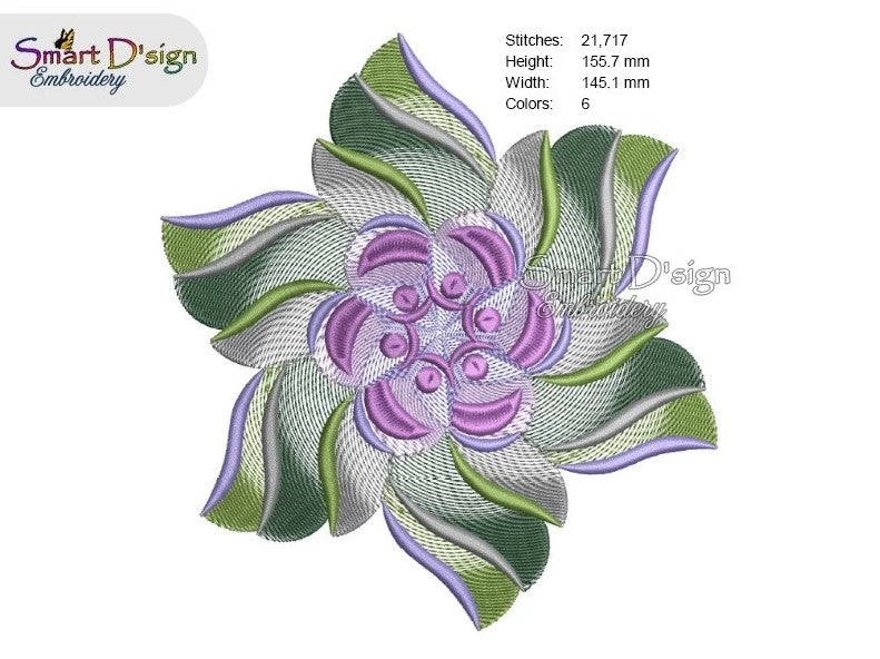 WINDRAD BLUMEN MANDALA 03