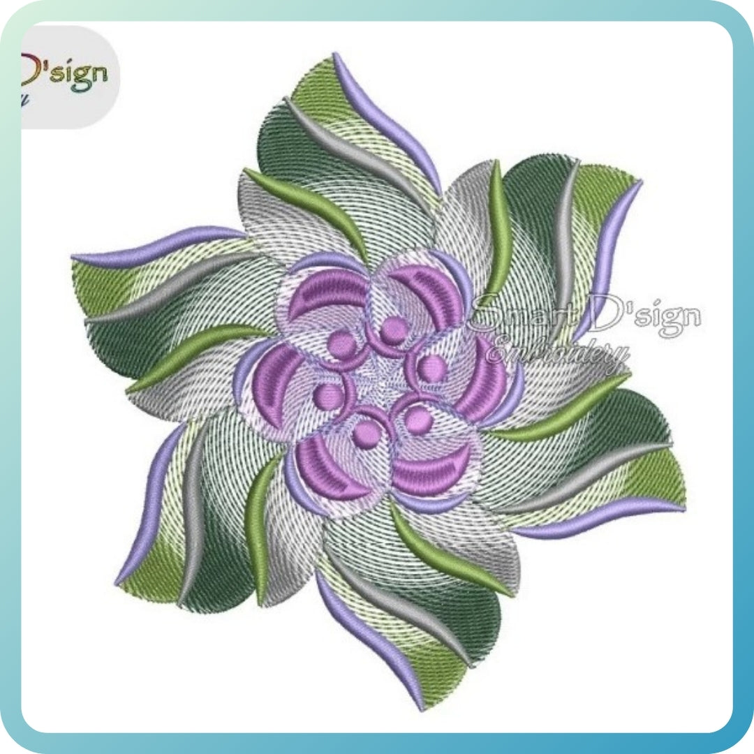 WIND WHEEL FLOWER 03 MANDALA