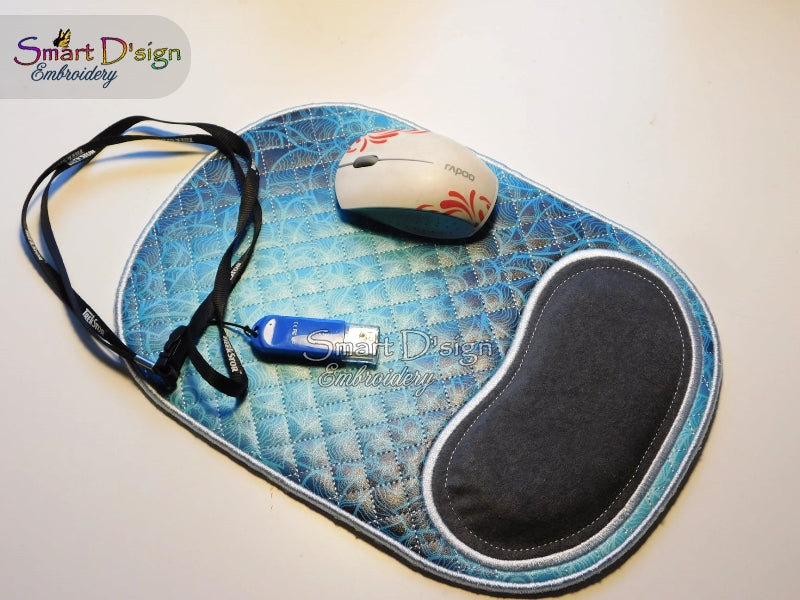 ITH MOUSE PAD with 3D Wrist Rest Cushion - No 3