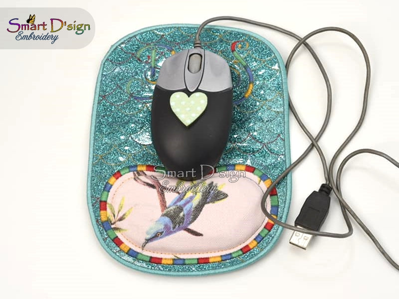 ITH MOUSE PAD with 3D Wrist Rest Cushion - No 3