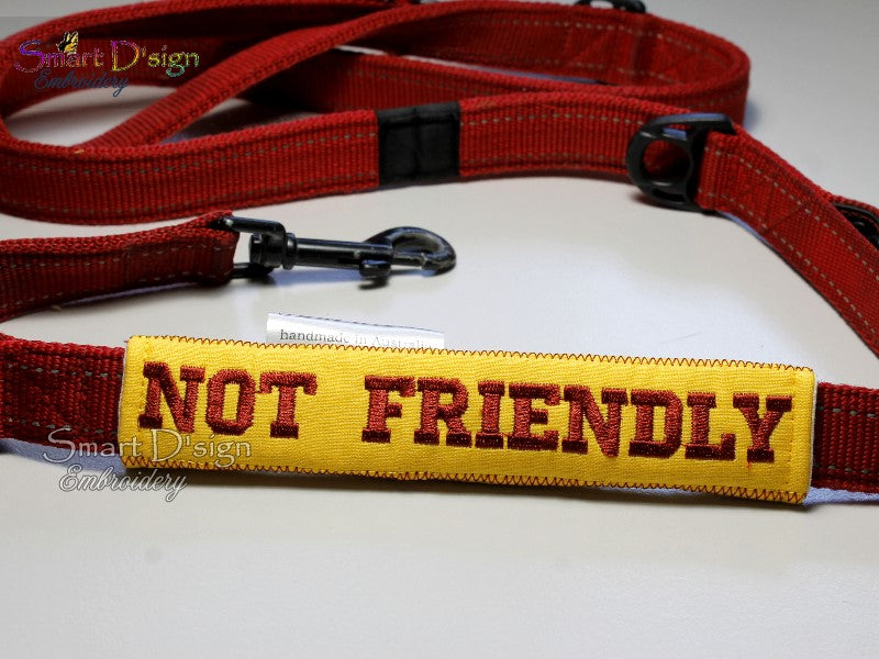 ITH DOG LEASH WRAPS - ENGLISH WORDING - 25 Variants