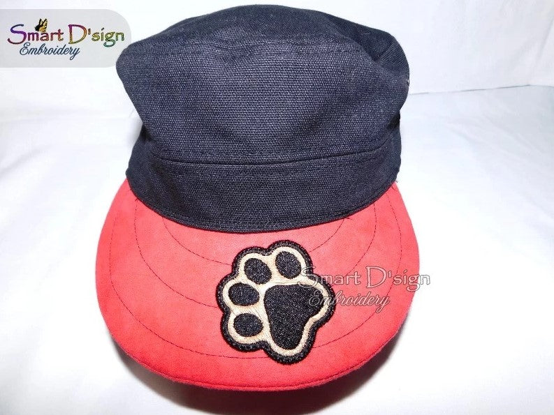 PAW PRINT APPLIQUE MINI PATCH