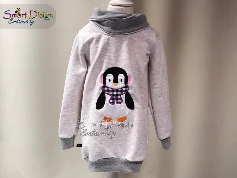 PENGUIN APPLIQUE SET