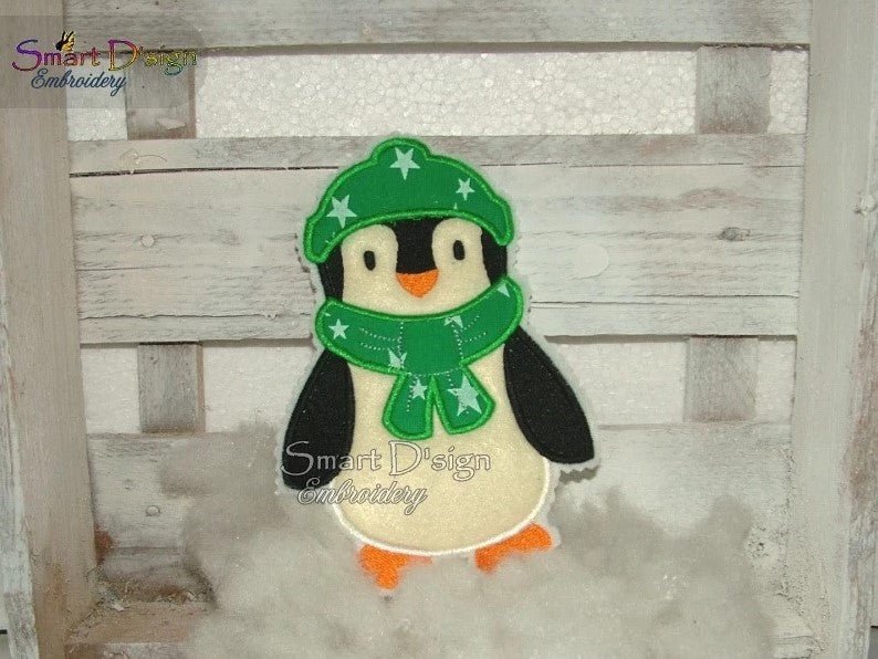 PENGUIN APPLIQUE SET