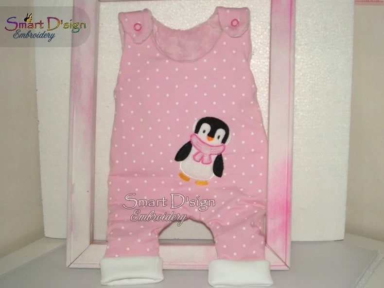 PENGUIN APPLIQUE SET