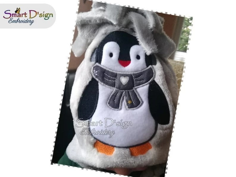 PENGUIN APPLIQUE SET