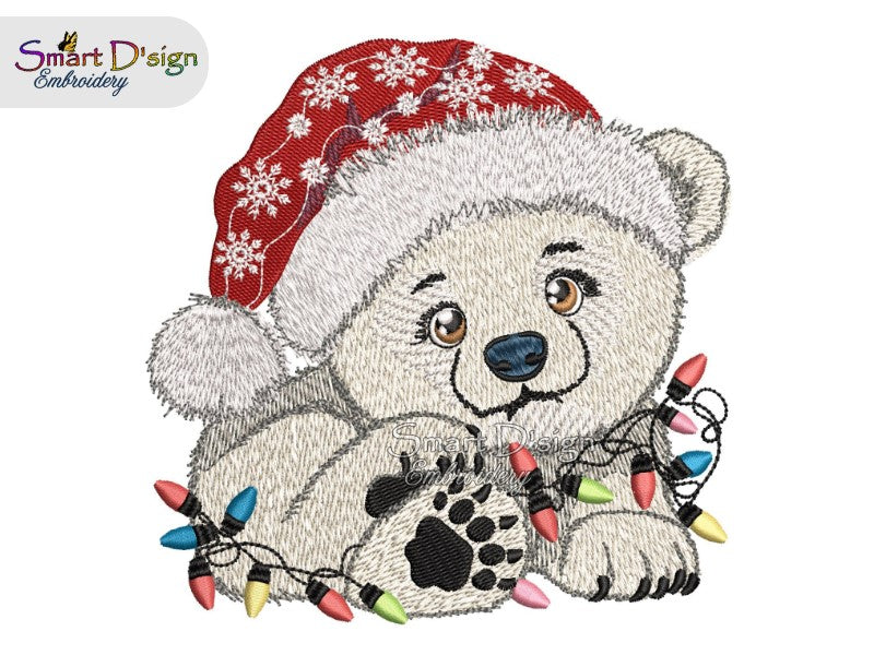 CHRISTMAS POLAR BEAR