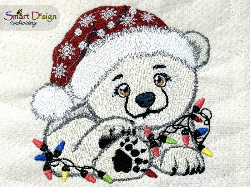 CHRISTMAS POLAR BEAR