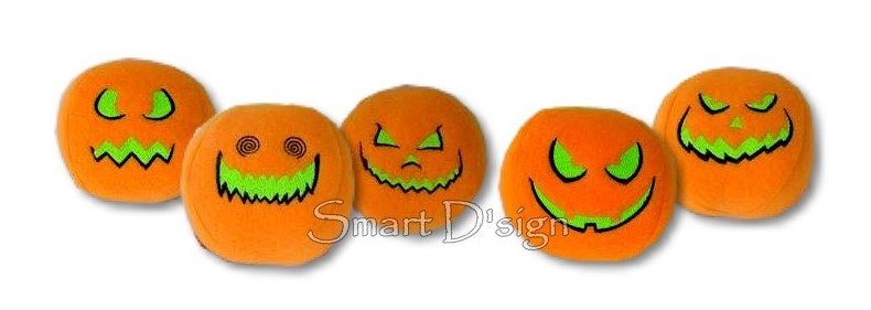 HALLOWEEN PUMPKIN FACES Set & eBook for STRESS BALLS