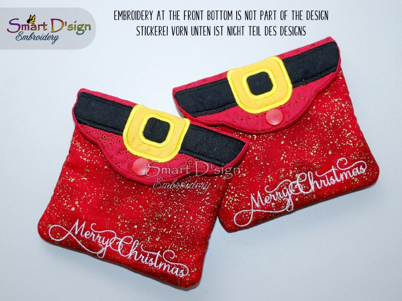 ITH CHRISTMAS BAGS Set SANTA'S BELT