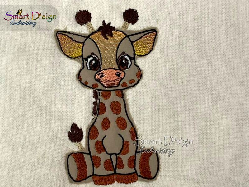 JUST HATCHED - SAFARI RAW EDGE DOODLE APPLIQUE Mega Set