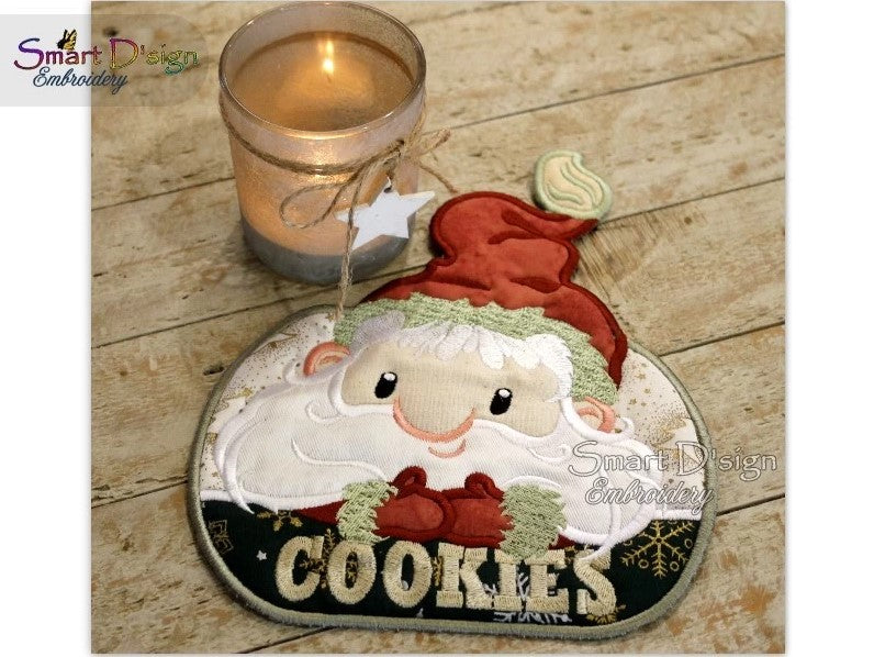 SANTAS COOKIES ITH MugRug Weihnachten