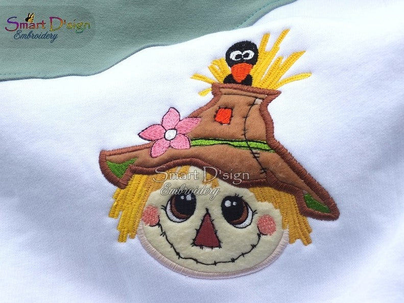 SCARE CROW APPLIQUE