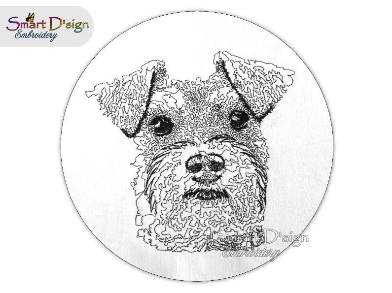 SCHNAUZER PORTRAIT - REEF STICH