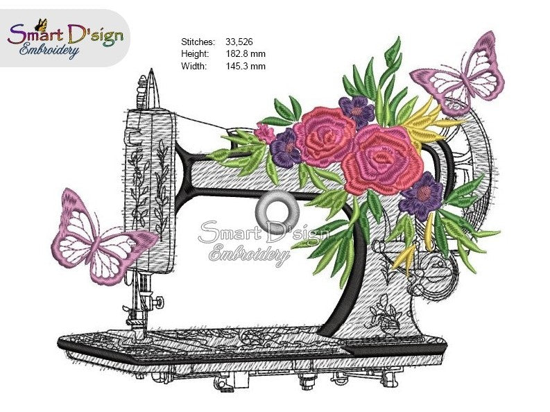 ROMANTIC SEWING MACHINE - 2 Versions