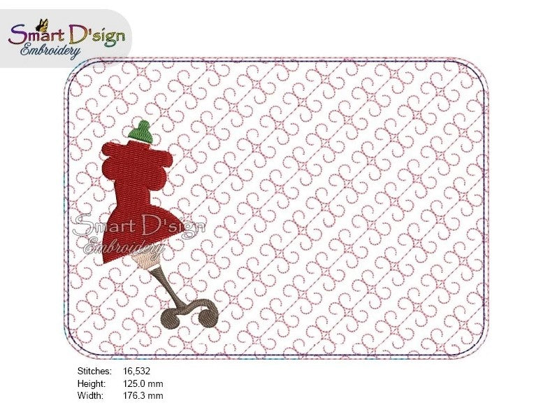 DRESSMAKER MANNEQUIN - ITH MUG RUG SEWING ROOM