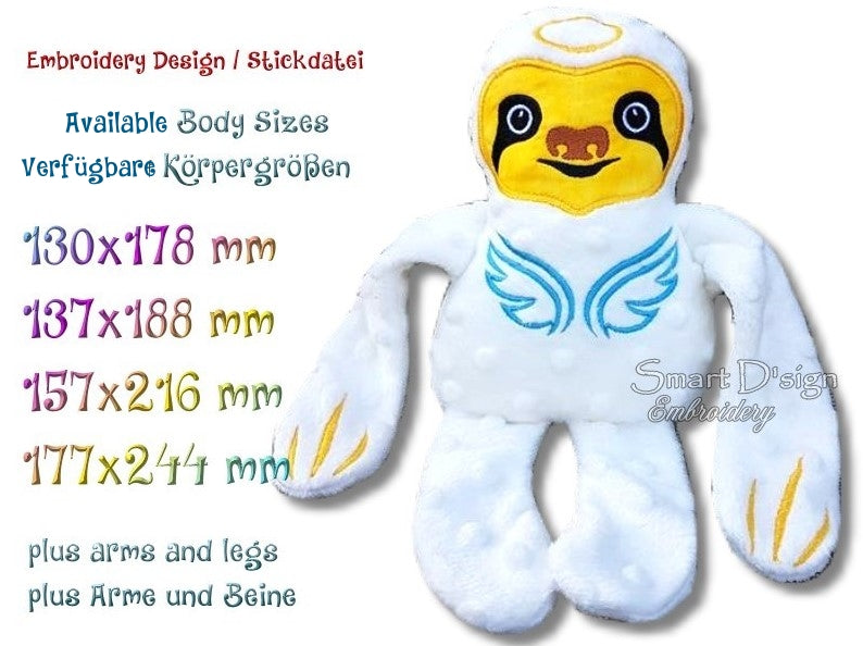 ITH PLUSH TOY SLOTH - ANGEL