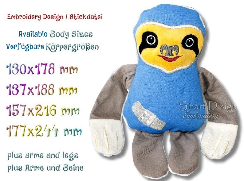 ITH PLUSH TOY SLOTH - PATIENT