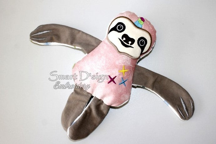 ITH PLUSH TOY SLOTH - UNICORN