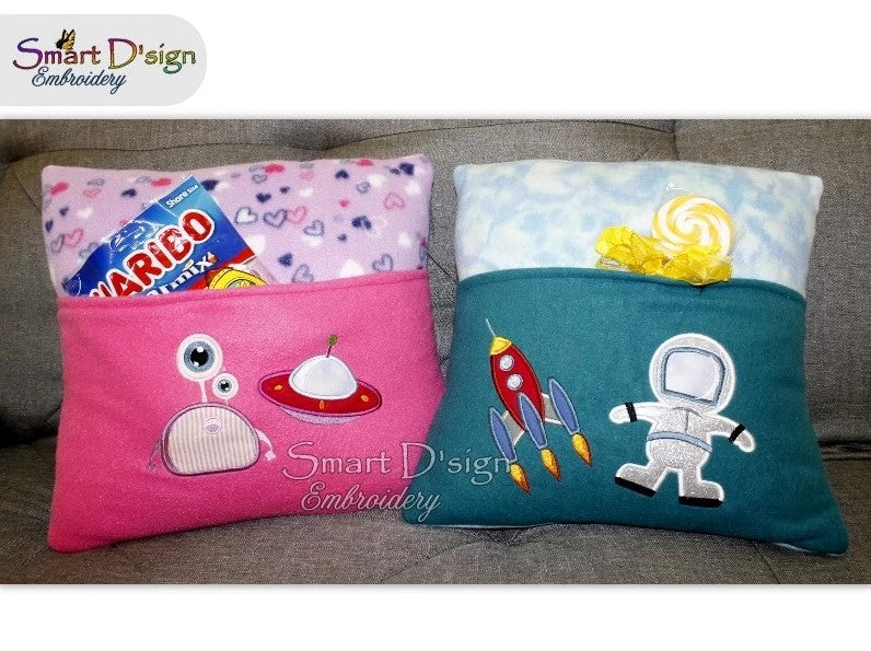 SPACE APPLIQUE SET