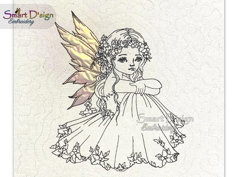 FANTASY SPRING FLOWER FAIRY, Garden Fairy