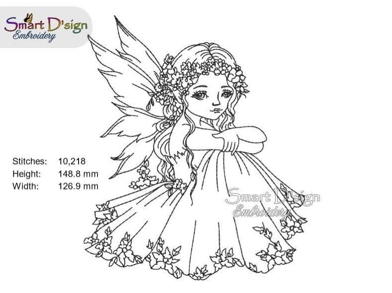 FANTASY SPRING FLOWER FAIRY, Garden Fairy