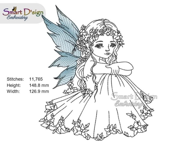 FANTASY SPRING FLOWER FAIRY, Garden Fairy