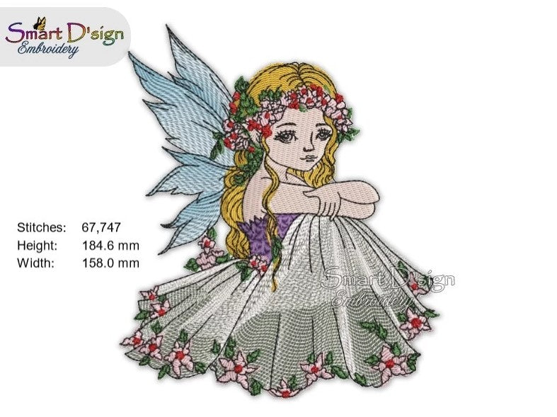 FANTASY SPRING FLOWER FAIRY, Garden Fairy