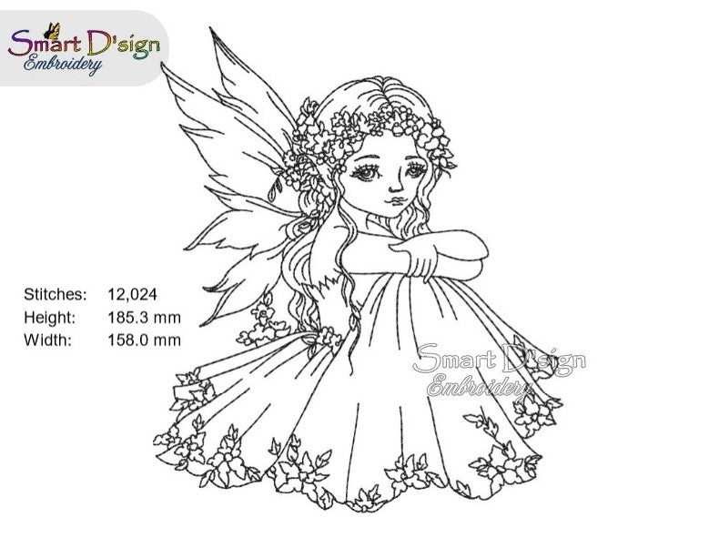 FANTASY SPRING FLOWER FAIRY, Garden Fairy