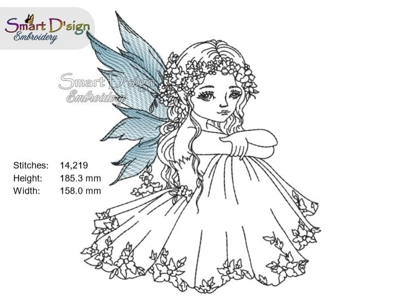 FANTASY SPRING FLOWER FAIRY, Garden Fairy