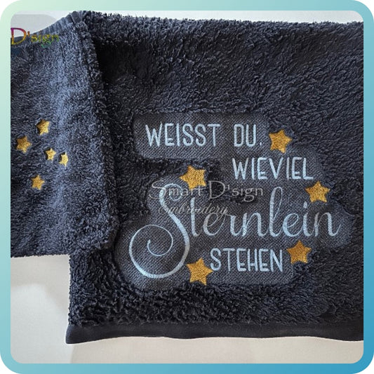 WEISST DU WIEVIEL STERNLEIN STEHEN Saying