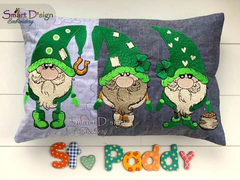 ST. PATRICKS DAY GNOMES 3 Leprechauns Set