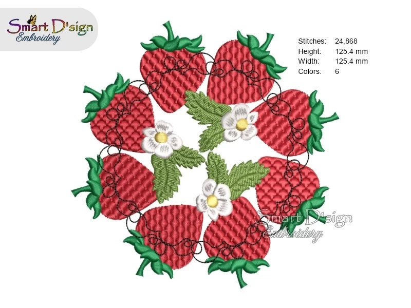 STRAWBERRY MANDALA