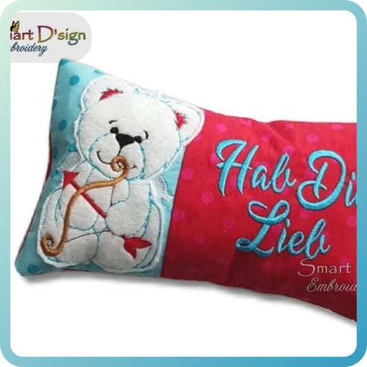 TEDDY CUPID 02 - VALENTINE ITH CUSHION Cover Set