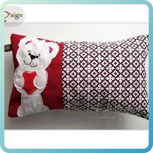 TEDDY LOVE - VALENTINE ITH CUSHION Cover Set