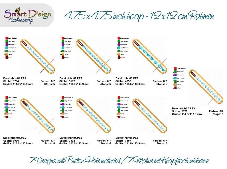 ITH TOWEL HANGER 7 Designs 2 Versions