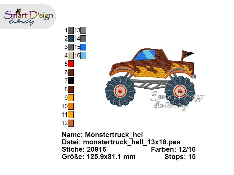 MONSTER TRUCKS - HELL -