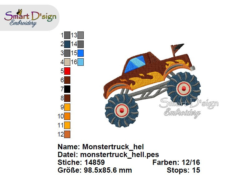 MONSTER TRUCKS - HELL -