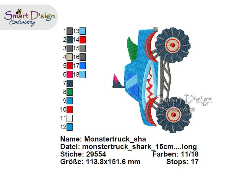 MONSTER TRUCKS - SHARK -